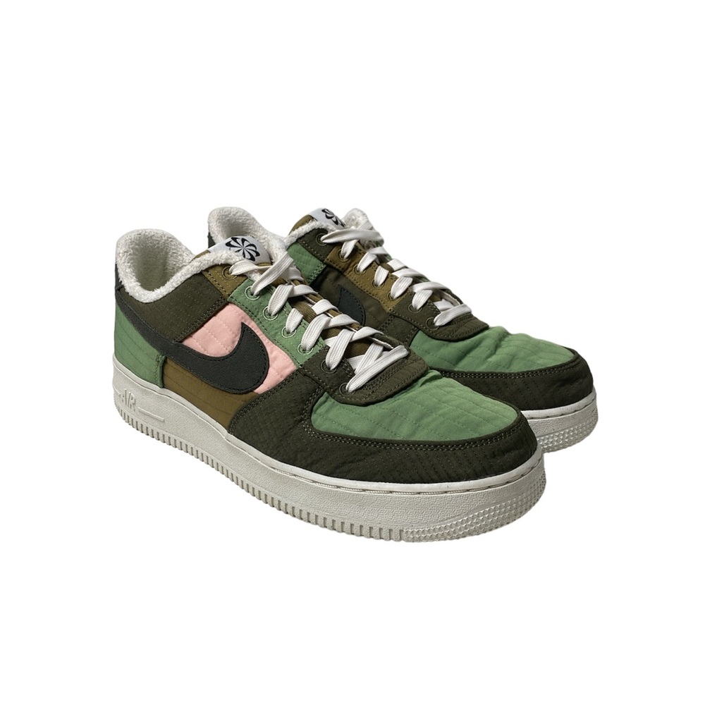 Nike Air Force 1 '07 LX Shoes Toasty Oil Green Olive DC8744-300 Men's Size 11.5